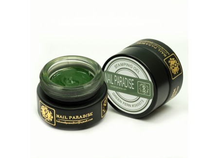 Stamping Gel-Green Fern 7ml